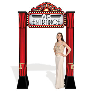 RED CARPET 3-D ARCHWAY PROP