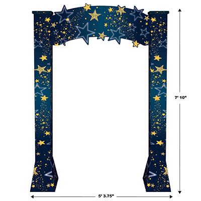 Beistle Paris Themed Prom Kit Components