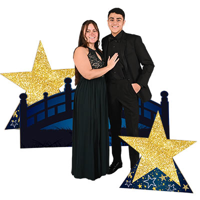 Starry Night Theme Prom Kit (46 Total Items)