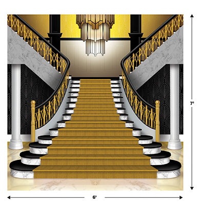 GREAT 20'S GRAND STAIRCASE PHOTO PROP