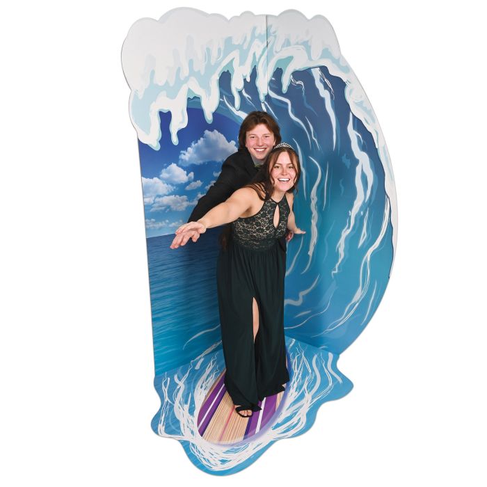 Luau Surfing Photo Prop