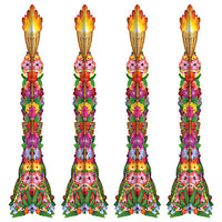 LUAU 3-D TIKI TORCH PROPS