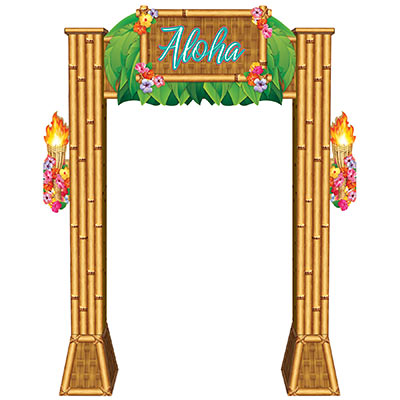 LUAU 3-D ARCHWAY PROP