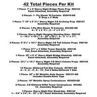 Beistle Paris Themed Prom Kit Components