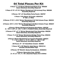 Beistle Winter Wonderland Themed Prom Kit