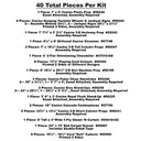 Beistle Casino Themed Prom Kit Components