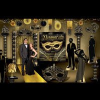 Masquerade Theme Prom Kit (38 Total Items)