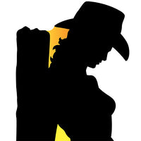 WESTERN SILHOUETTE STAND-UPS