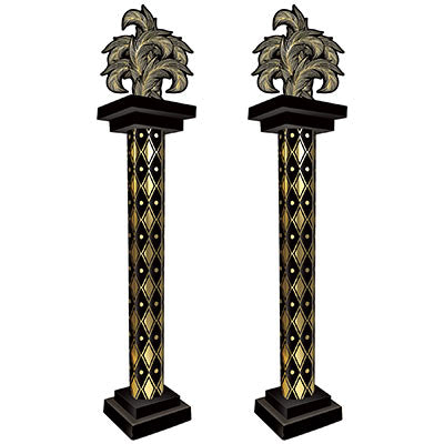 MASQUERADE 3-D TALL COLUMN PROPS