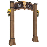 WESTERN 3-D ARCHWAY PROP