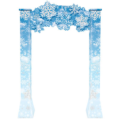 WINTER WONDERLAND 3-D ARCHWAY PROP