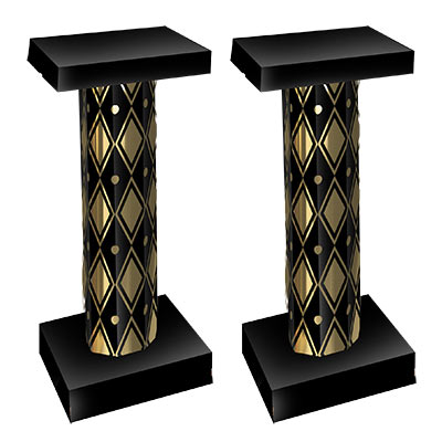 MASQUERADE 3-D SHORT COLUMN PROPS