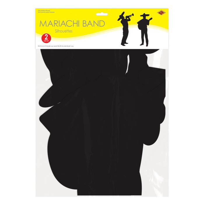 Mariachi Band Silhouette Decorations
