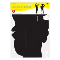Mariachi Band Silhouette Decorations