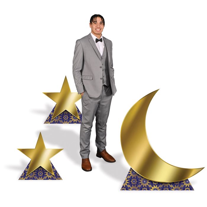 Ramadan Moon & Stars Stand-Ups