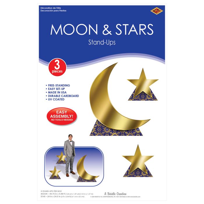 Ramadan Moon & Stars Stand-Ups