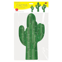 Foil Cactus Silhouette Decorations
