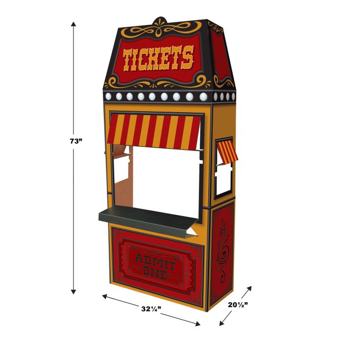 3-D Ticket Booth Prop