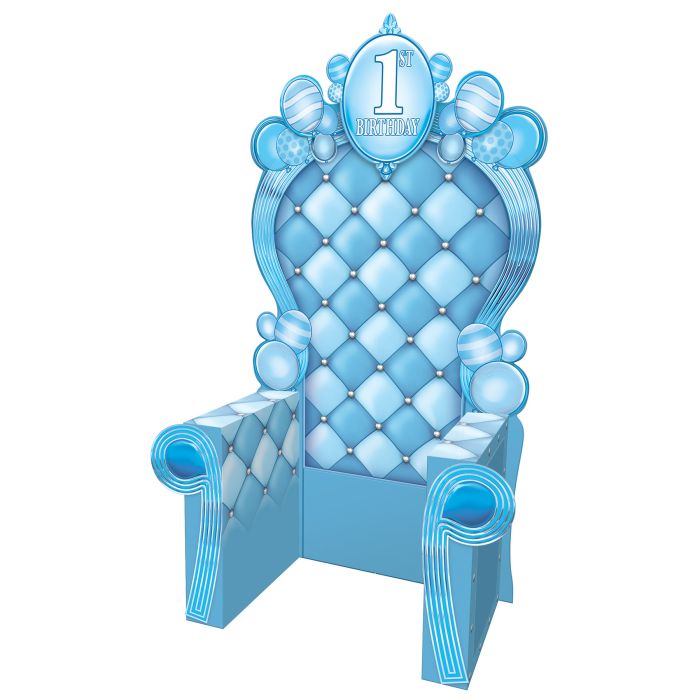 3-D 1st Birthday Throne Prop