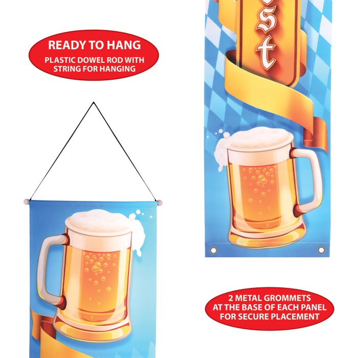 Oktoberfest Fabric Door Panel Set