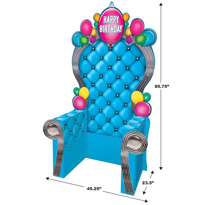 3-D Happy Birthday Throne Prop