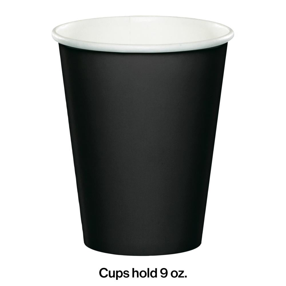 96ct Bulk Black Velvet Value Friendly 9 oz Hot & Cold Cups