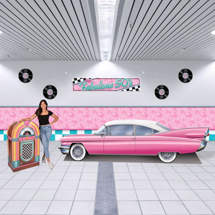 50's Cruisin' Car Stand-Up