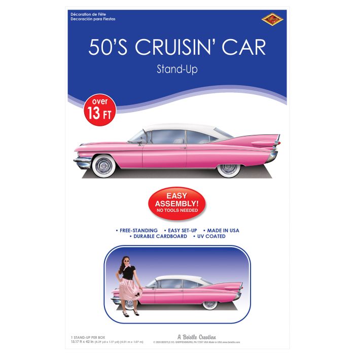 50's Cruisin' Car Stand-Up