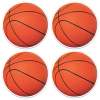 Plastic Basketball Placemats (4 per package)