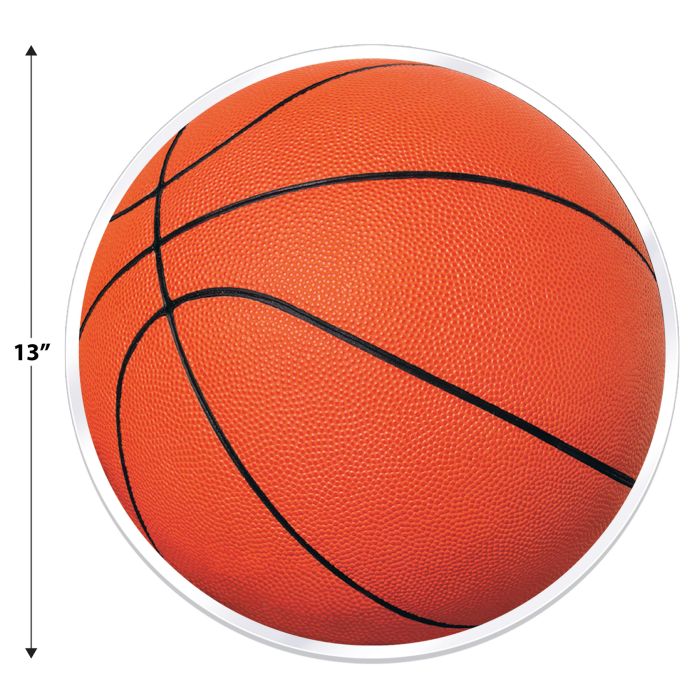 Plastic Basketball Placemats