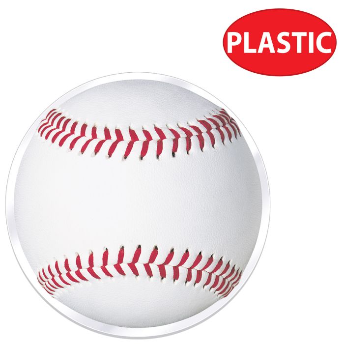 Plastic Baseball Placemats