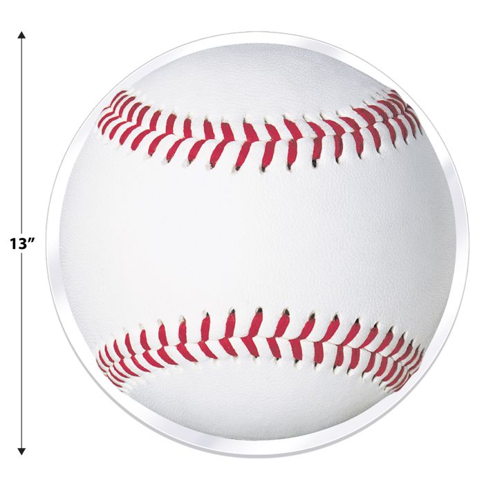 Plastic Baseball Placemats