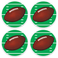 Plastic Football Placemats (4 per package)