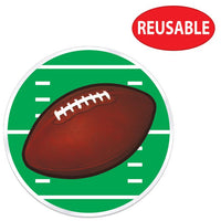 Plastic Football Placemats