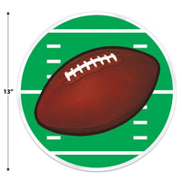 Plastic Football Placemats