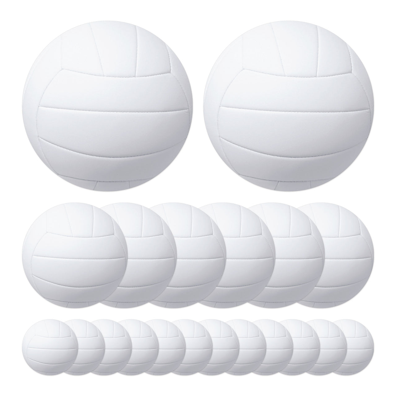 Volleyball Cutout Decorations (20 per package)