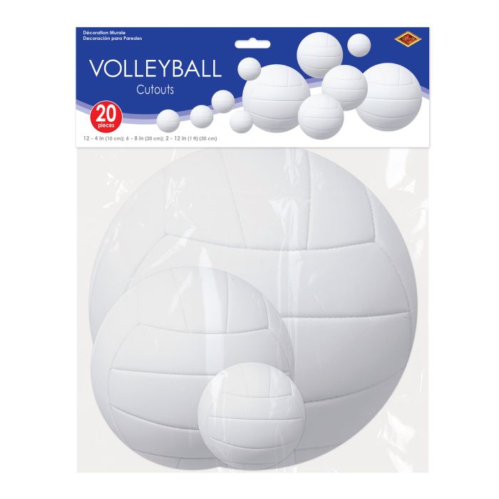 Volleyball Cutout Decorations