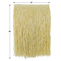 Natural Colored King Size Hula Skirt