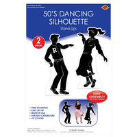 50's Dancing Silhouette Stand-Ups