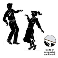 50's Dancing Silhouette Stand-Ups