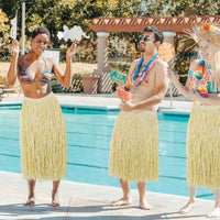 Natural Colored Extra Large Hula Skirt