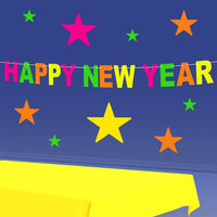 Yellow Plastic Rectangular Tablecover