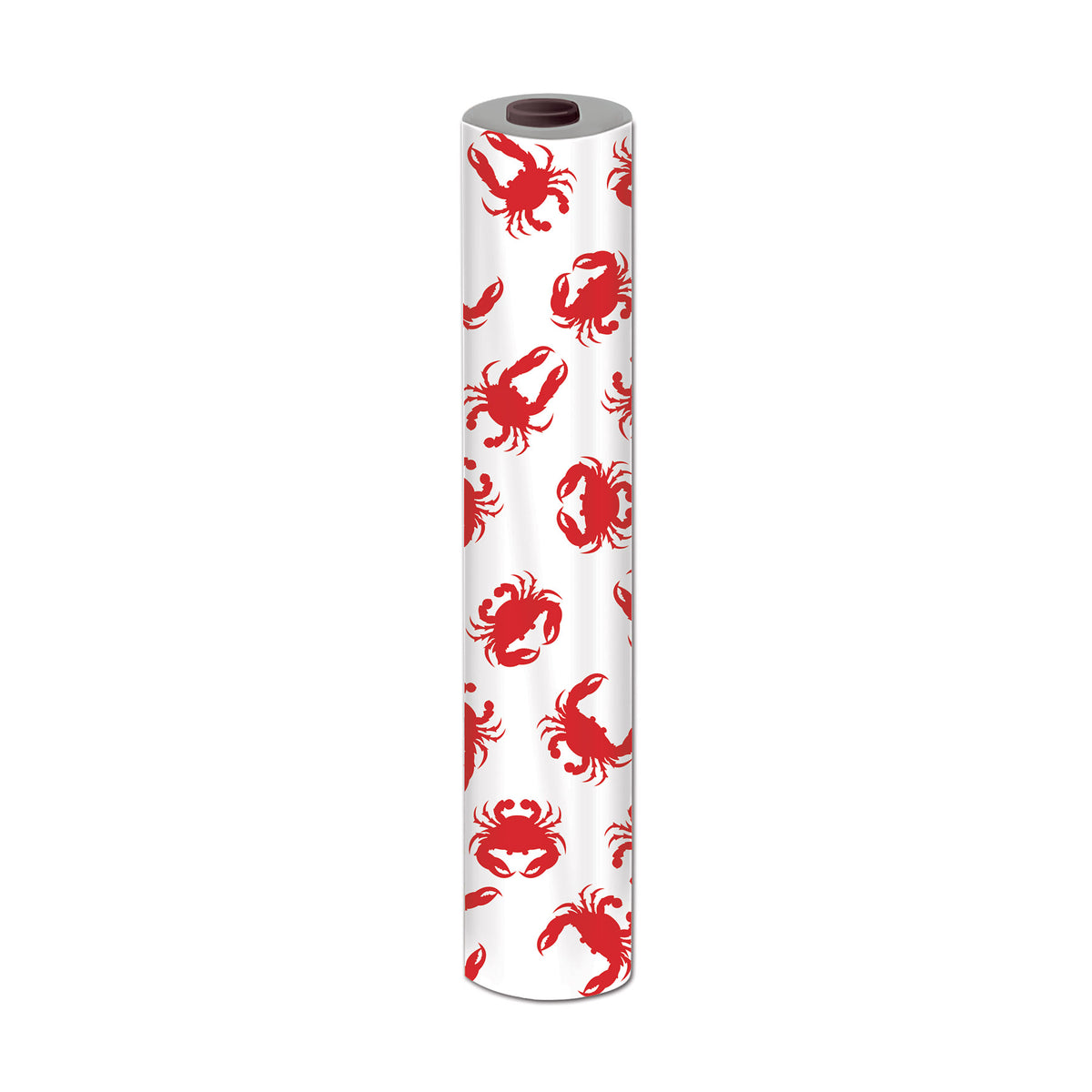 Beistle Plastik-Krabbe, 20 Cm Breit, Rot/schwarz – Dekoration Für Luau-, Strand- Oder Sommerpartys