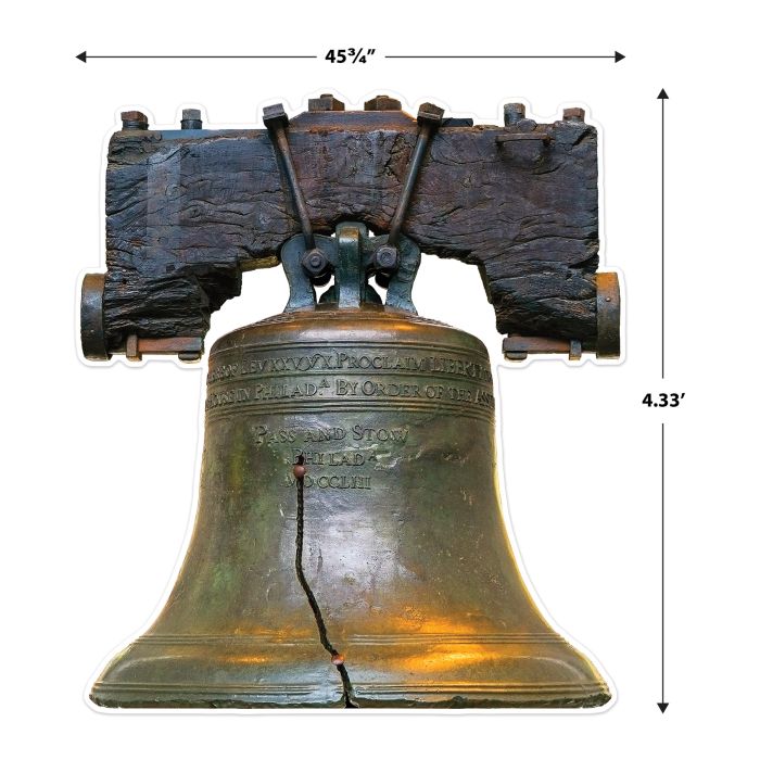 Liberty Bell Stand-Up Decoration