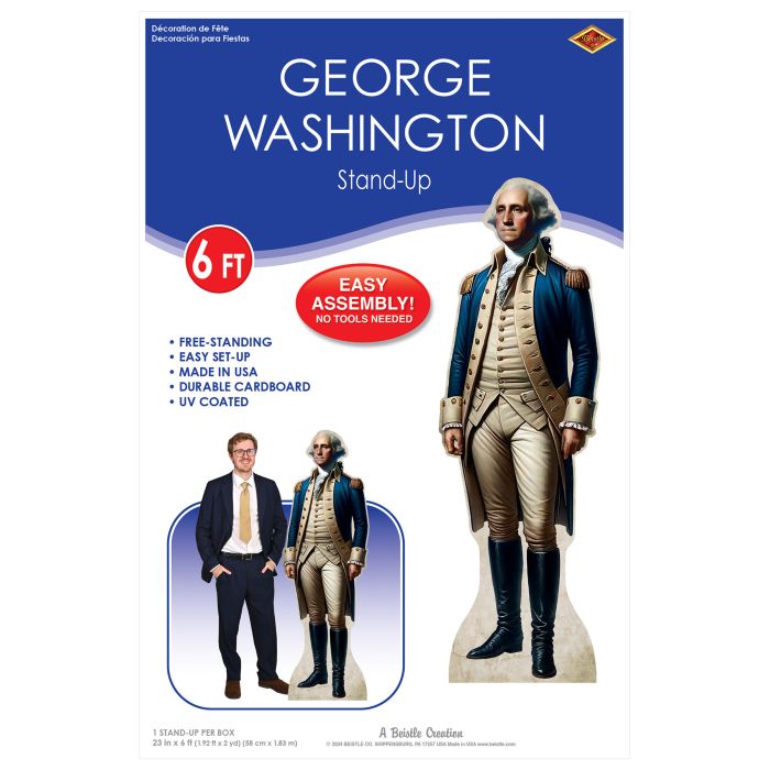George Washington Stand-Up (1 per package)