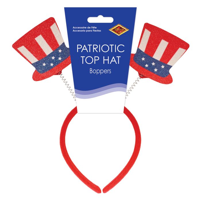 Patriotic Top Hat Boppers
