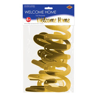 Foil Welcome Home Streamer