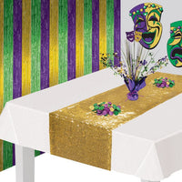 Mardi Gras Gleam 'N Spray Centerpiece