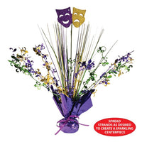 Mardi Gras Gleam 'N Spray Centerpiece