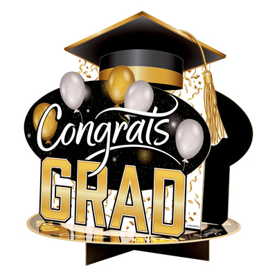 3-D Congrats Grad Centerpiece (1 per package)